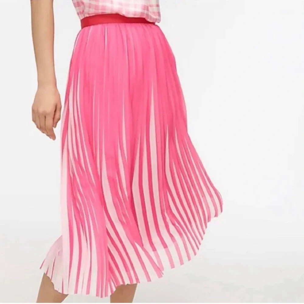 JCrew Neon Peekaboo Skirt NWT Size 12 - Picture 4 of 7